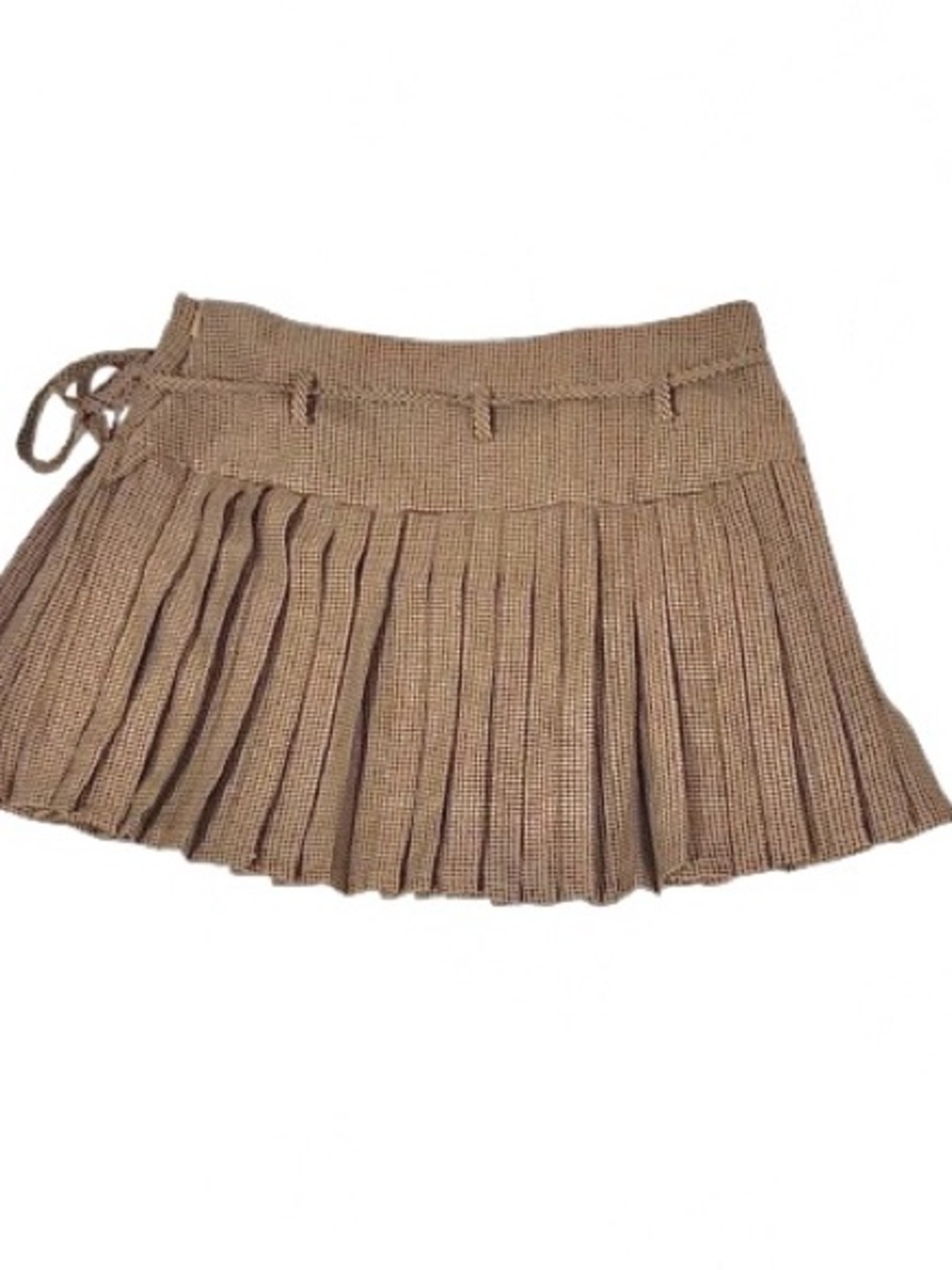 Princess Polly- Pleated Houndstooth Miniskirt. Size: 4 - Picture 8 of 10